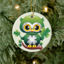 Search for shamrock christmas tree decorations Clover