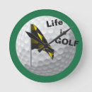 Search for golf clocks Golfer