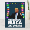 Search for maga christmas cards Funny
