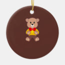 Search for brown bear christmas tree decorations Teddy