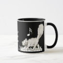 Search for vintage piano mugs Musical notes