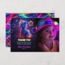 Search for neon lights thank you cards Glow