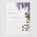 Search for wisteria wedding invitations Modern