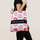 Search for lips tote bags Red lipstick