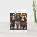 Search for spaniel christmas cards Puppies