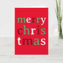 Search for green and white christmas cards Classic