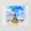 Search for vintage eiffel tower postcards Retro