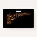 Search for halloween id badges Pumpkin