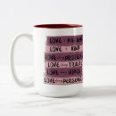 Search for love is patient mugs Faith