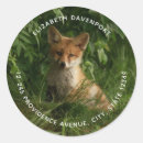 Search for nature address stickers Woodland