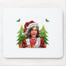 Search for santa claus mousepads Happy sequin christmas tree