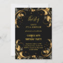 Search for surprise 30th birthday invitations Floral