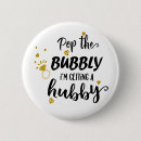 Search for funny engagement badges Bridal shower