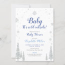 Search for snowflake baby boy shower invitations Snowflakes