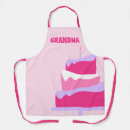 Search for pink grandma aprons Grandmother