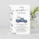 Search for little blue truck invitations Pumpkin