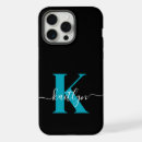 Search for teal monogram iphone cases Modern