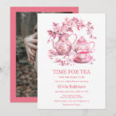 Search for tea time invitations Vintage