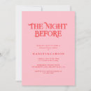 Search for red rehearsal dinner invitations Pink and red