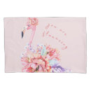 Search for pink flamingo pillowcases Floral