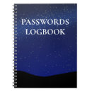 Search for password notebooks Logbook