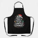 Search for christmas cookie aprons Matching