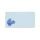 Search for forget me not return address labels Flowers