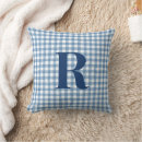 Search for blue gingham check cushions Pastel
