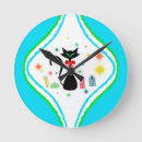 Search for cat clocks Vintage