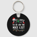 Search for on santas nice list key rings Movie