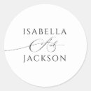 Search for couple names wedding stickers Classic