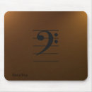 Search for bass clef mousepads Music