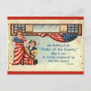 Search for red stripes postcards Retro