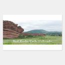 Search for red mountain stickers Nature