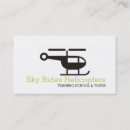 Search for helicopter pilot business cards Flight