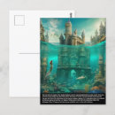 Search for atlantis postcards Mermaid