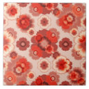 Search for red flower tiles Nature