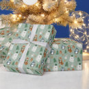 Search for winter wrapping paper Polar bear