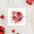 Search for fall wedding napkins Boho