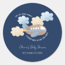 Search for blue and brown baby shower stickers Clouds
