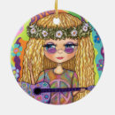Search for hippie christmas tree decorations 1970s