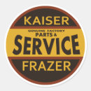 Search for car service stickers Vintage