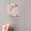 Search for pampas grass baby shower invitations Floral