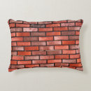 Search for brick wall cushions Red