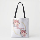 Search for floral wreath tote bags Bride