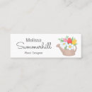 Search for can business cards Florist
