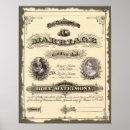 Search for marriage certificate art Vintage