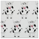 Search for cute farm animal fabric White