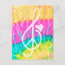 Search for heart note postcards Music