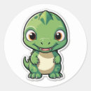 Search for cartoon dinosaur stickers Cute